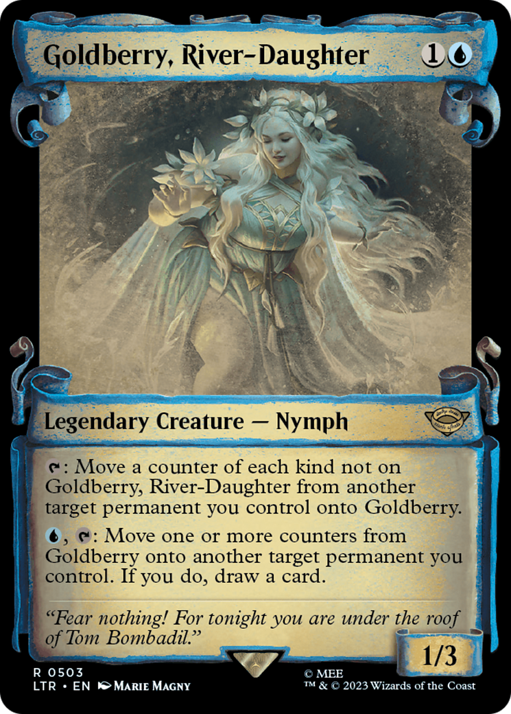 Goldberry, River-Daughter (LTR-503) (Showcase) (Scroll) (Foil)