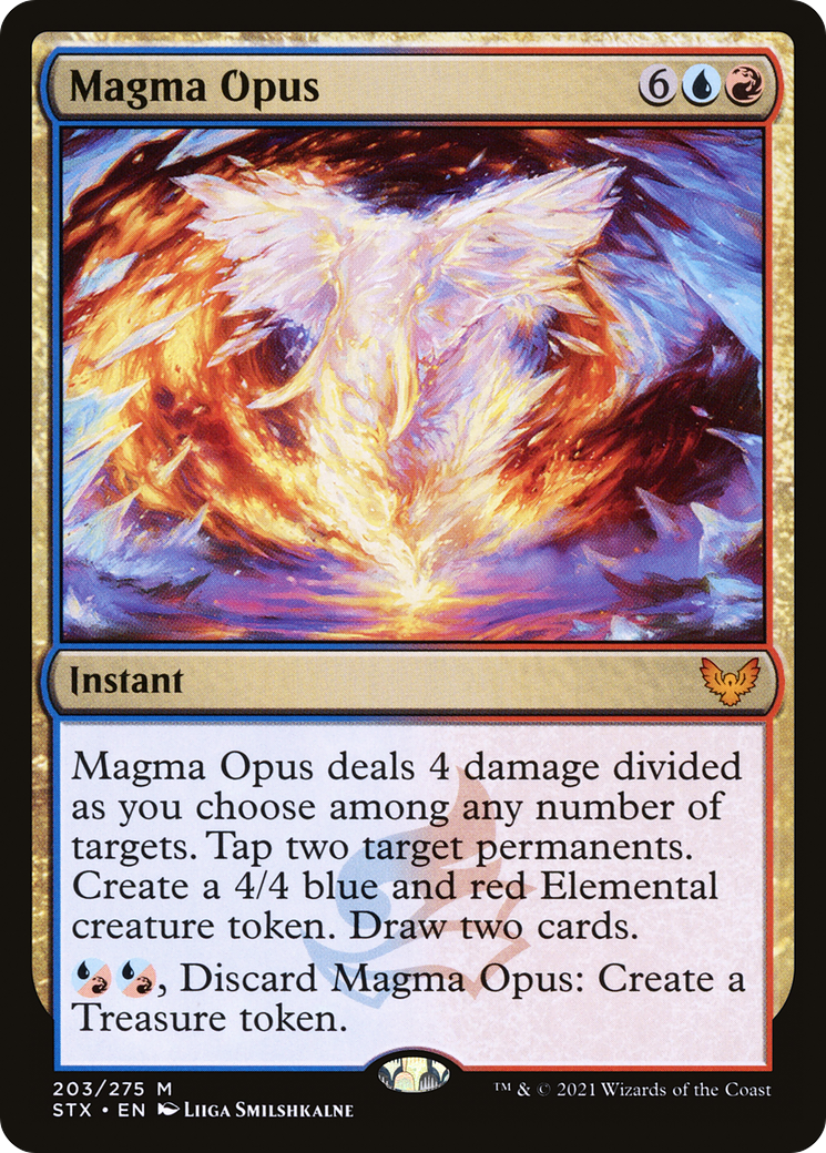 Magma Opus (STX-203) (Foil)
