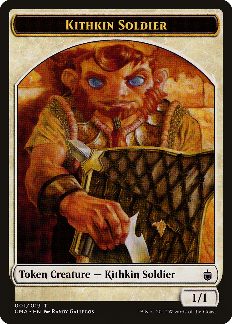 Kithkin Soldier Token (CMA-001)