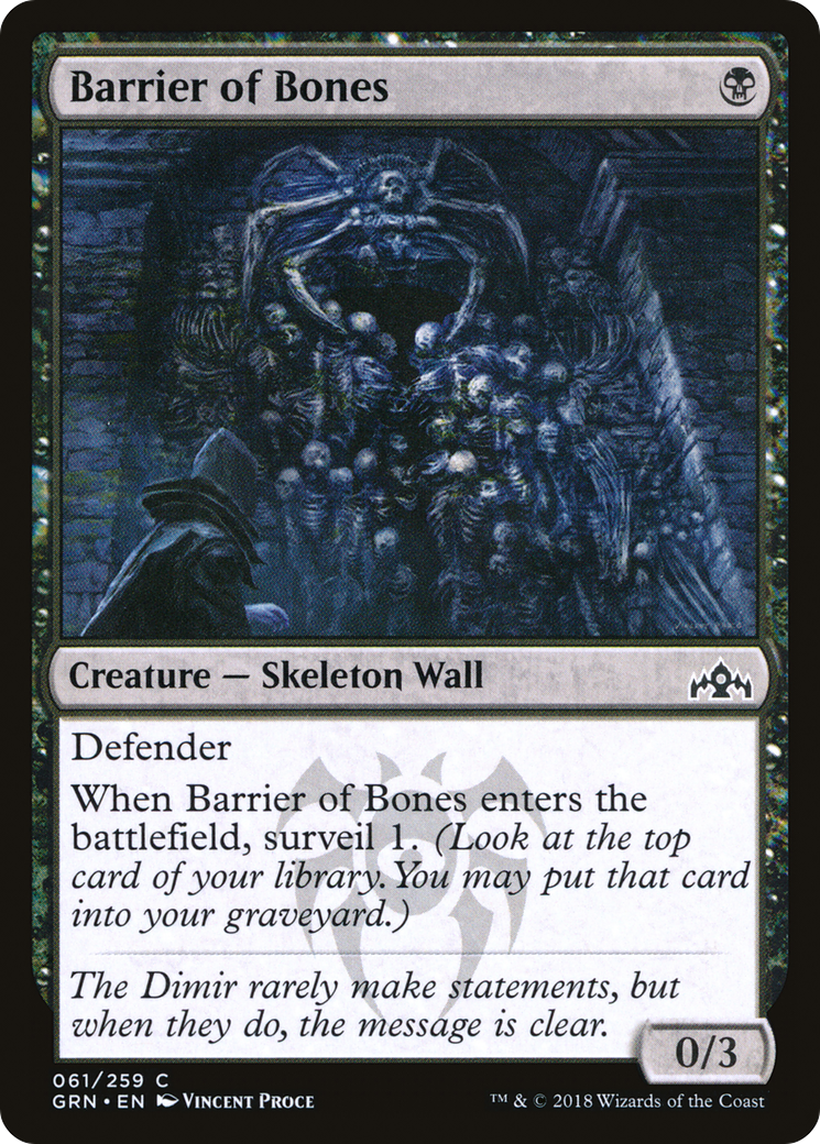 Barrier of Bones (GRN-061)