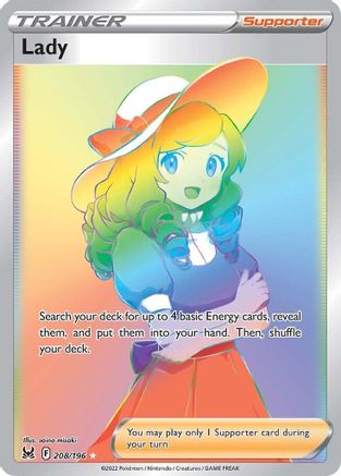 Lady (Secret) (LOR-208) (Holofoil)