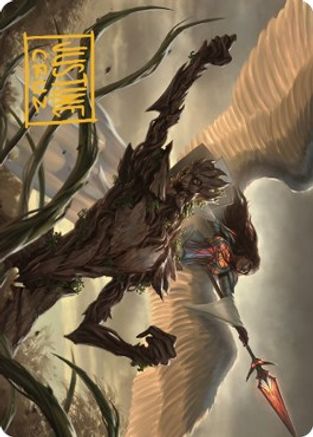 Strength of the Coalition Art Card (Gold-Stamped Signature) (ASDMU-041)