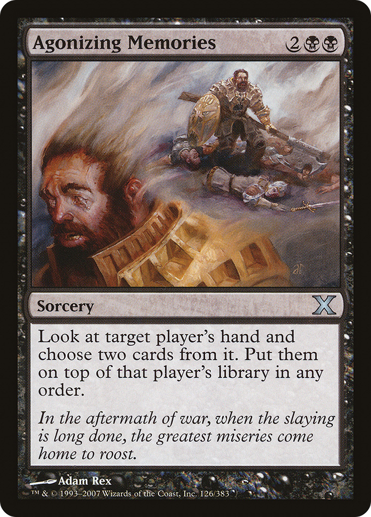 Agonizing Memories (10E-126) (Foil)