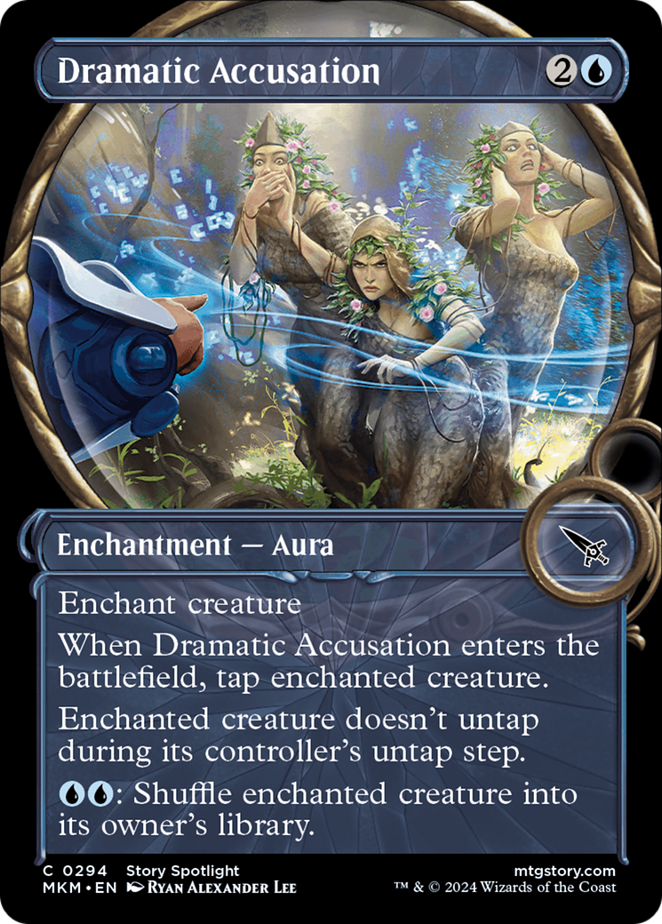 Dramatic Accusation (MKM-294) (Showcase) (Foil)