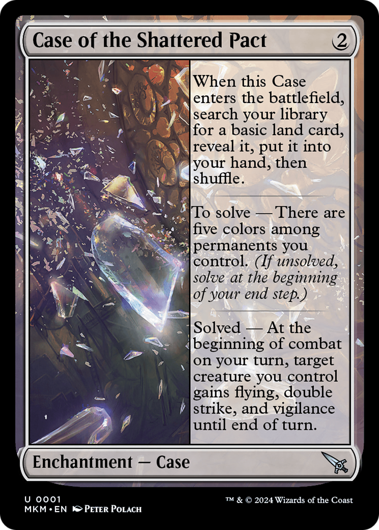 Case of the Shattered Pact (MKM-001) (Foil)