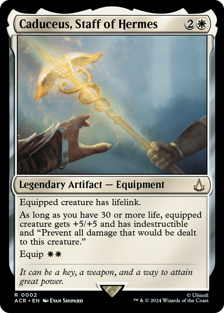 Caduceus, Staff of Hermes (ACR-002) (Foil)