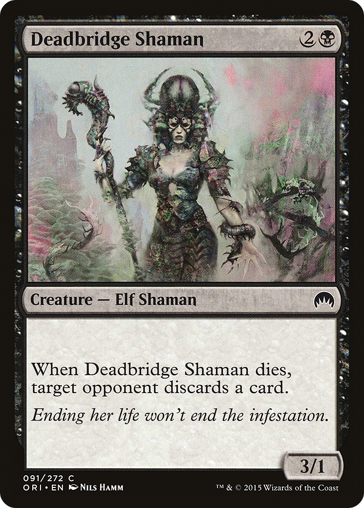 Deadbridge Shaman (ORI-091) (Foil)