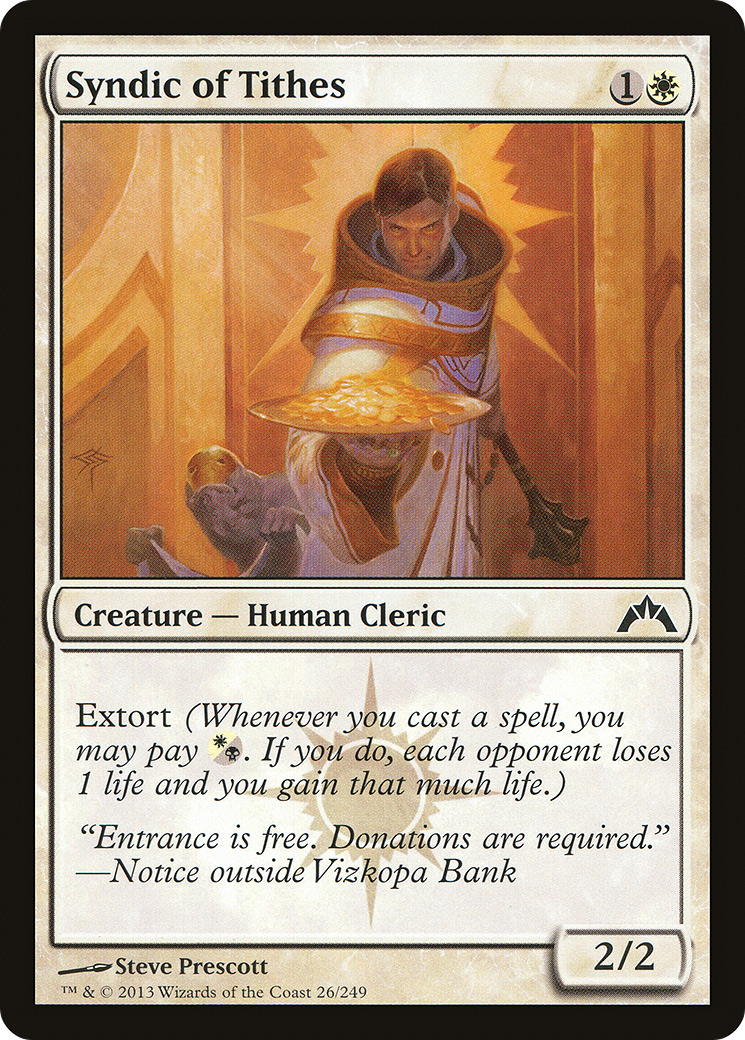 Syndic of Tithes (GTC-026) (Foil)