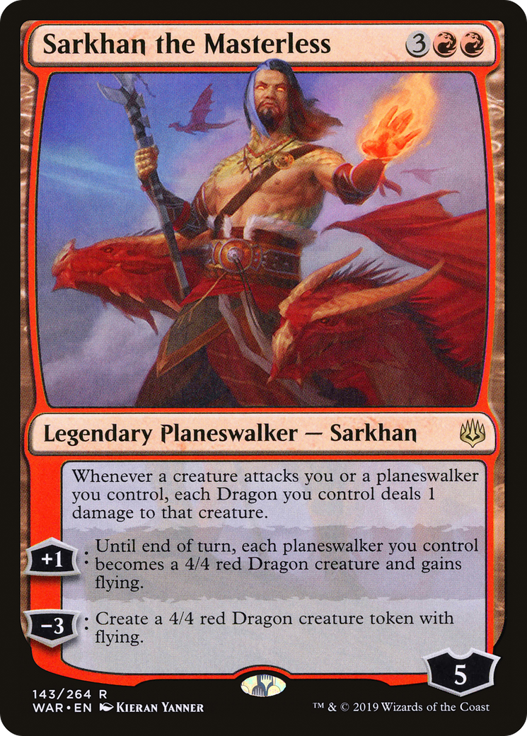 Sarkhan the Masterless (WAR-143)