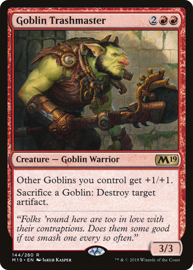 Goblin Trashmaster (M19-144) (Foil)