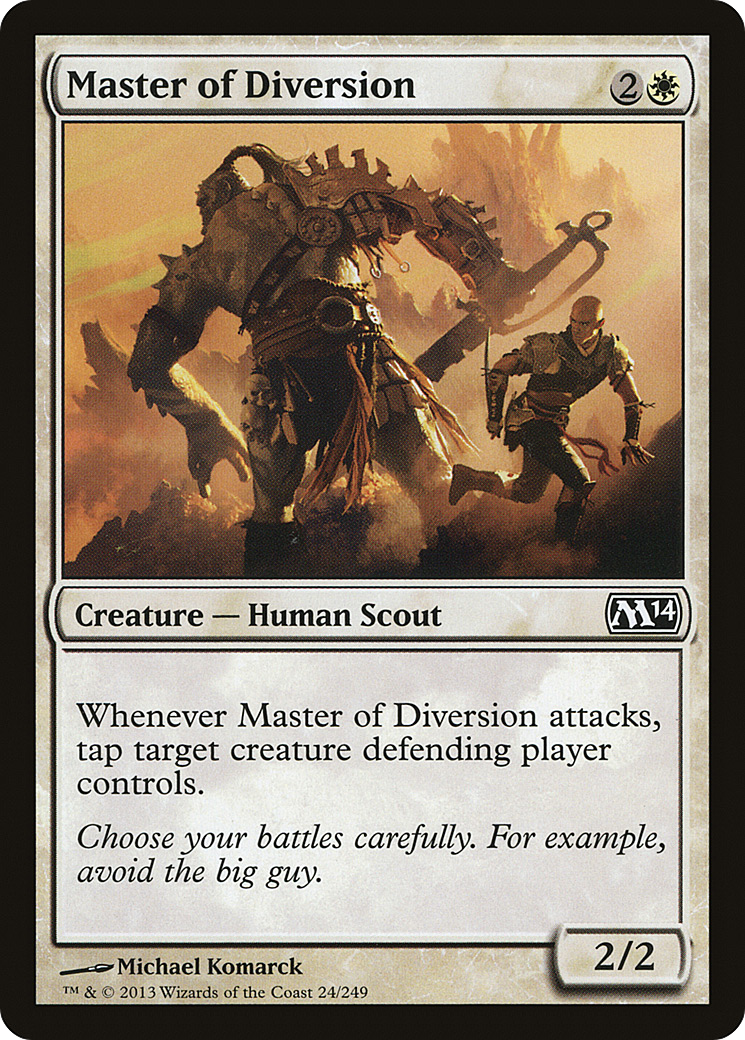 Master of Diversion (M14-024) (Foil)