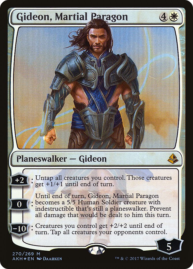 Gideon, Martial Paragon (AKH-270) (Foil)
