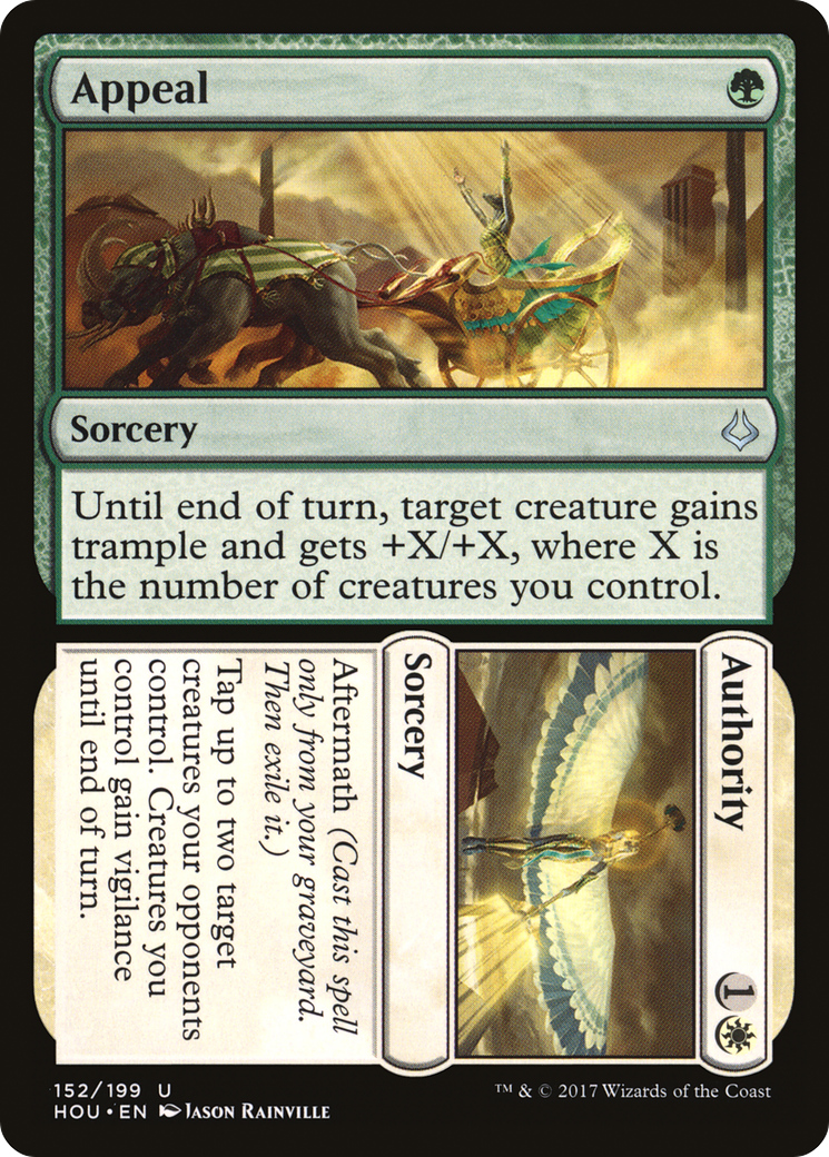 Appeal // Authority (HOU-152) (Foil)