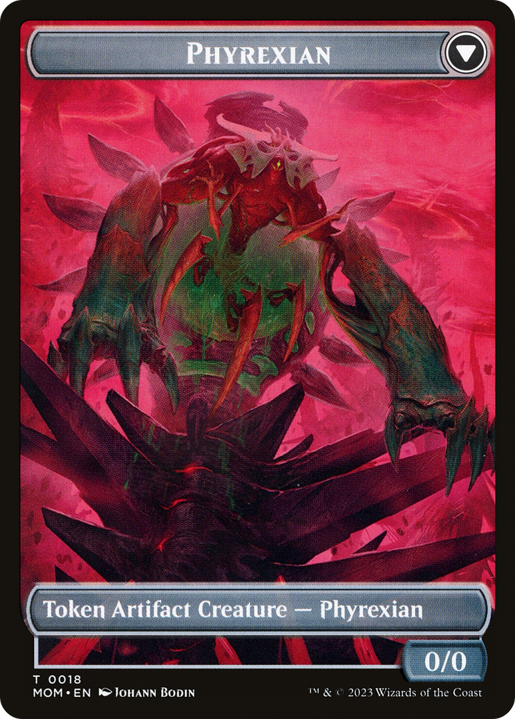 Incubator // Phyrexian Double-Sided Token (TMOM-018)