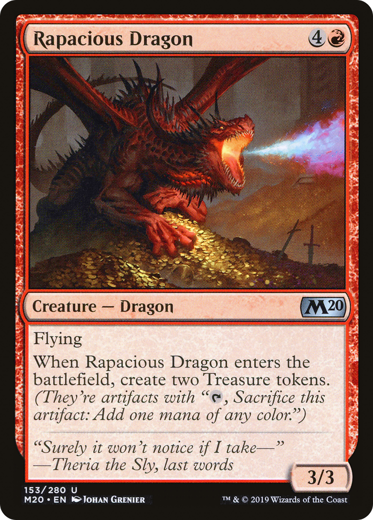 Rapacious Dragon (M20-153)