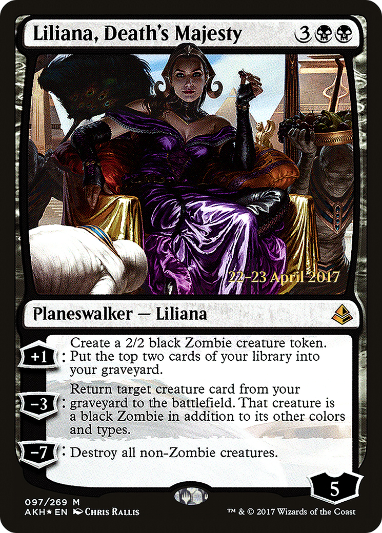 Liliana, Death's Majesty (PRE-97S) (Foil)