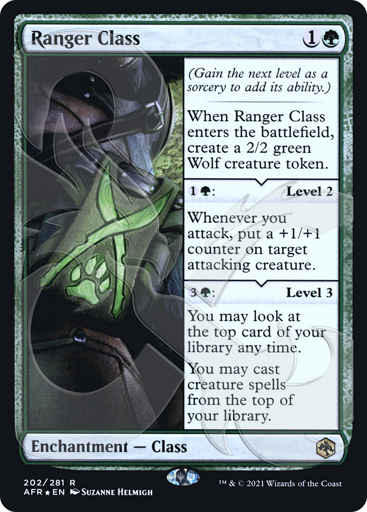 Ranger Class (Ampersand Stamped) (AFR&-202A) (Foil)