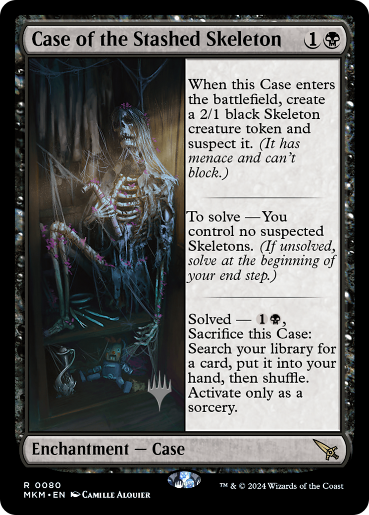 Case of the Stashed Skeleton (PPMKM-80P) (Foil)