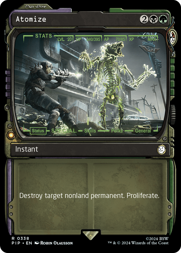 Atomize (PIP-338) (Showcase) (Foil)