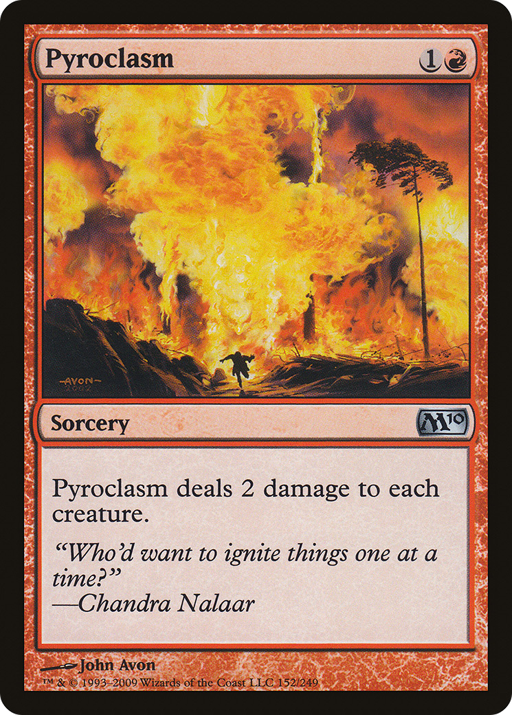 Pyroclasm (M10-152) (Foil)