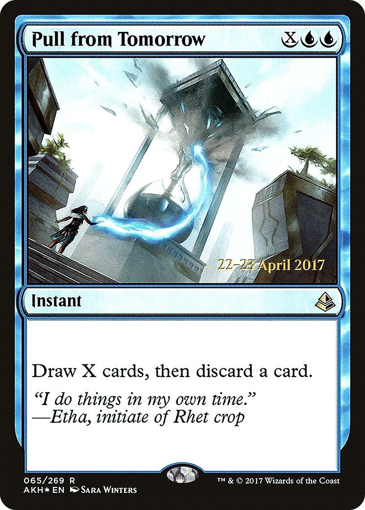 Pull from Tomorrow (PRE-65S) (Foil)