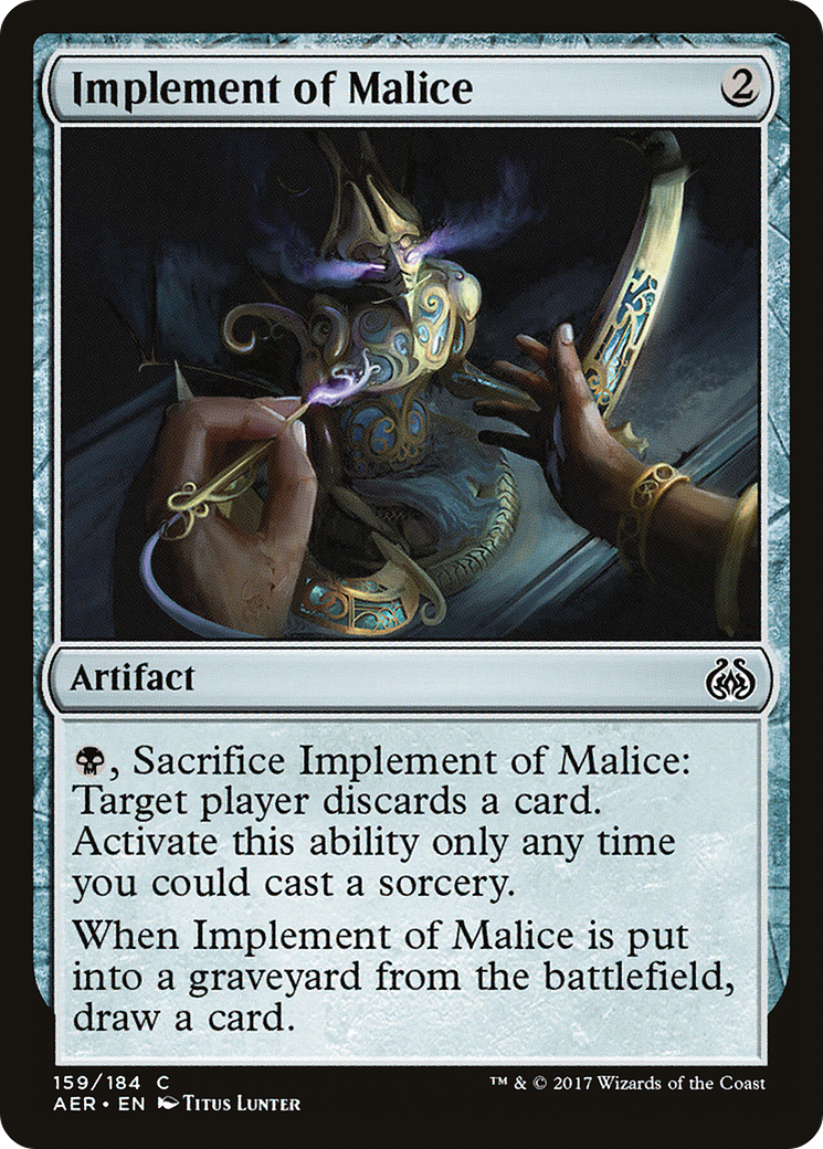 Implement of Malice (AER-159)
