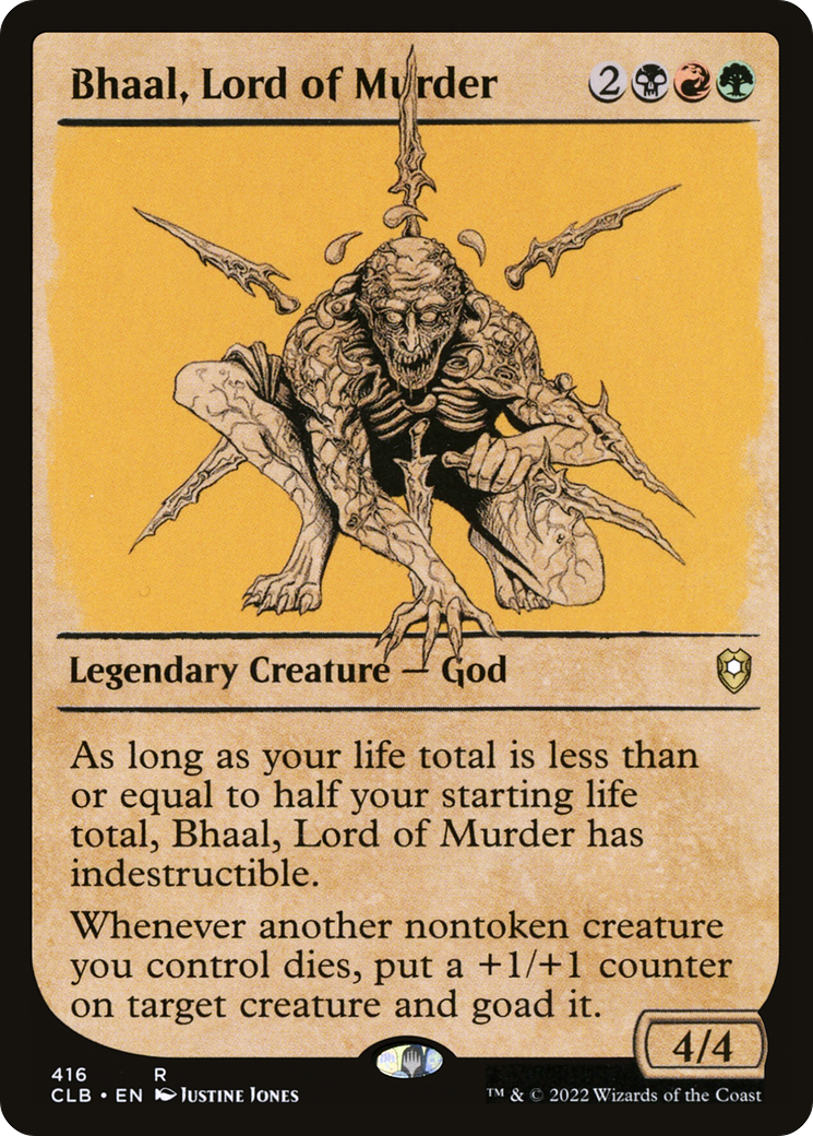 Bhaal, Lord of Murder (CLB-416) (Showcase) (Foil)