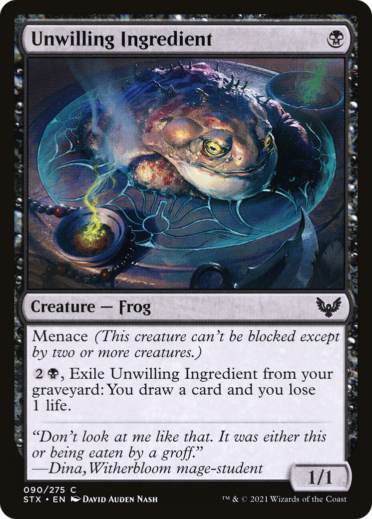 Unwilling Ingredient (STX-090)