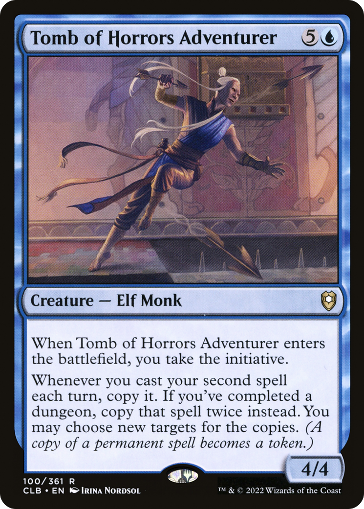 Tomb of Horrors Adventurer (CLB-100) (Foil)