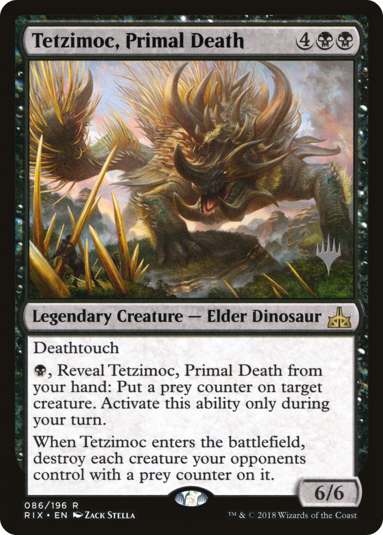 Tetzimoc, Primal Death (PPM20-86P) (Foil)