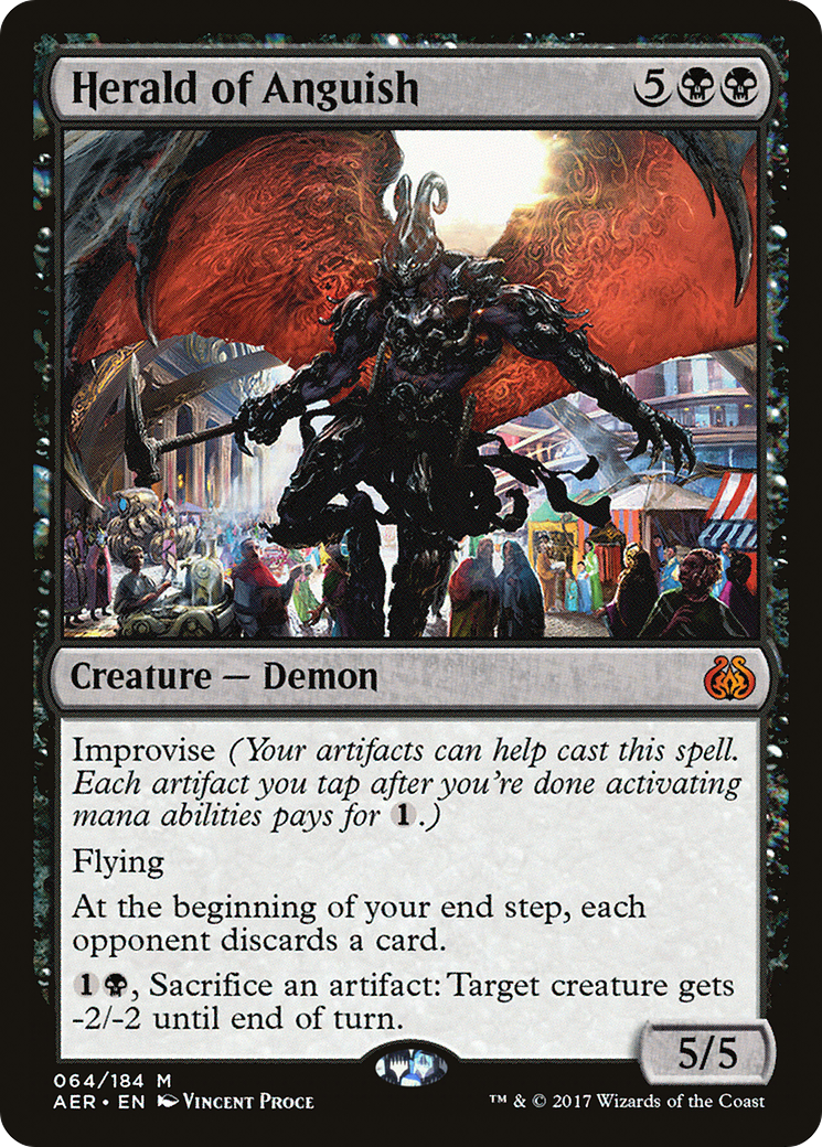 Herald of Anguish (AER-064) (Foil)