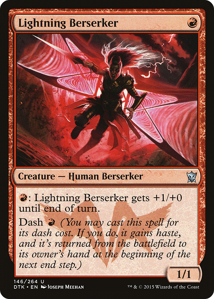 Lightning Berserker (DTK-146) (Foil)