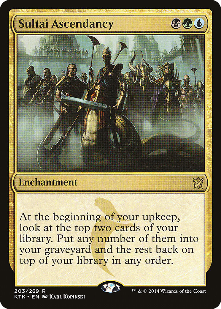 Sultai Ascendancy (KTK-203) (Foil)