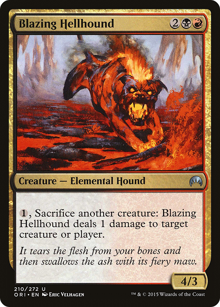 Blazing Hellhound (ORI-210)