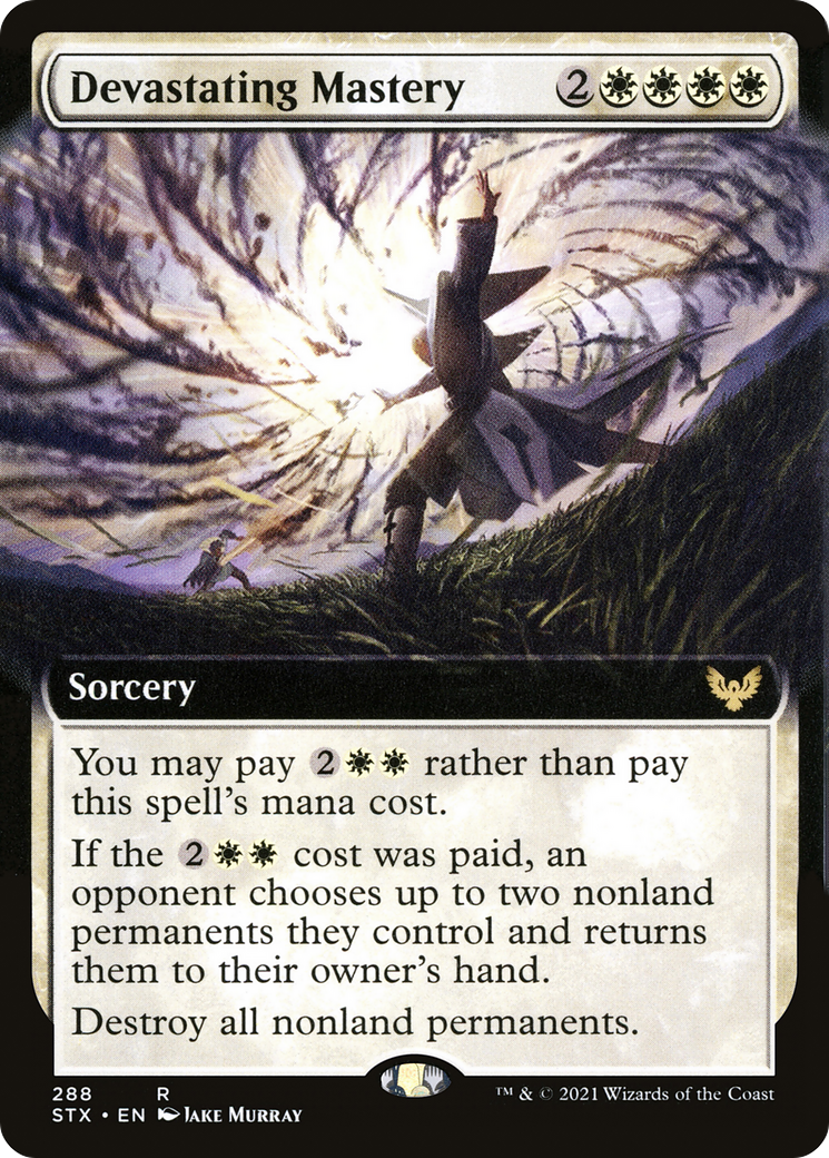 Devastating Mastery (STX-288) (Extended Art)