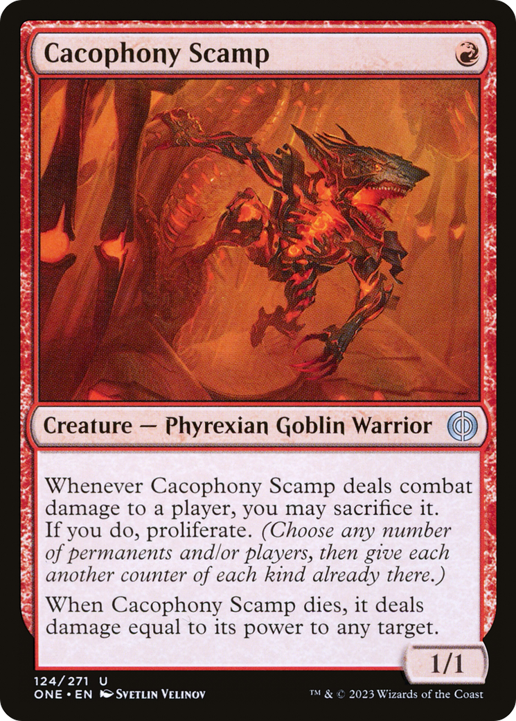 Cacophony Scamp (ONE-124) (Foil)