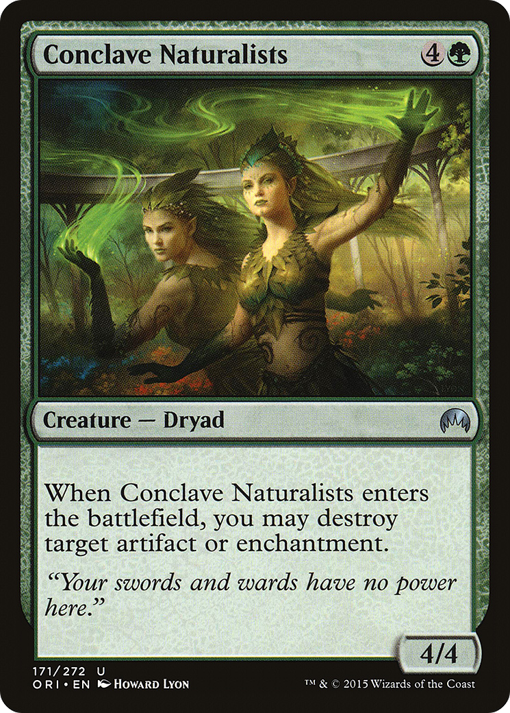 Conclave Naturalists (ORI-171) (Foil)