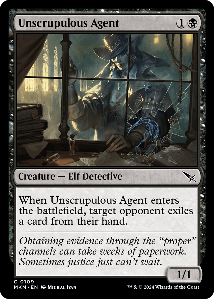 Unscrupulous Agent (MKM-109)