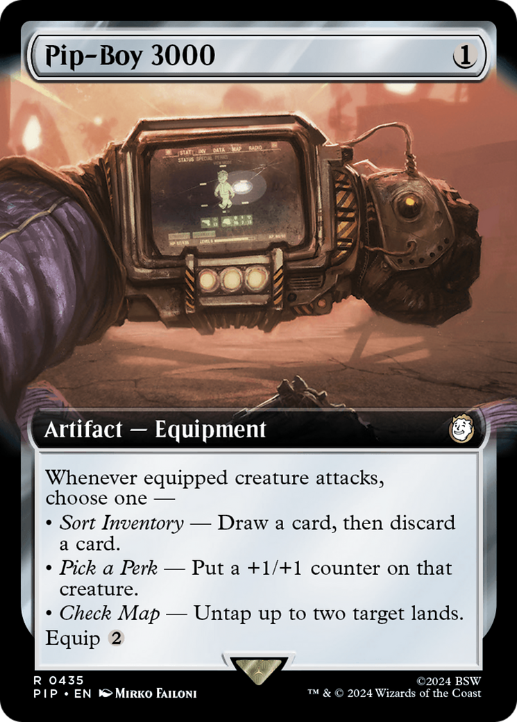 Pip-Boy 3000 (PIP-435) (Extended Art)