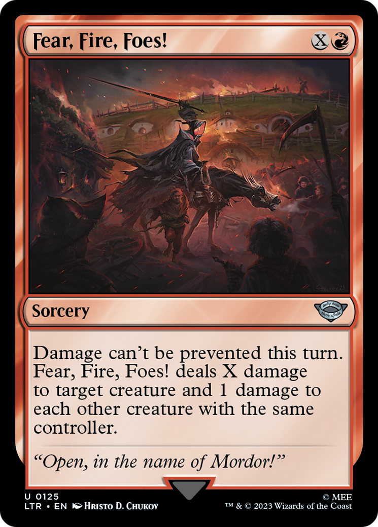 Fear, Fire, Foes! (LTR-125)