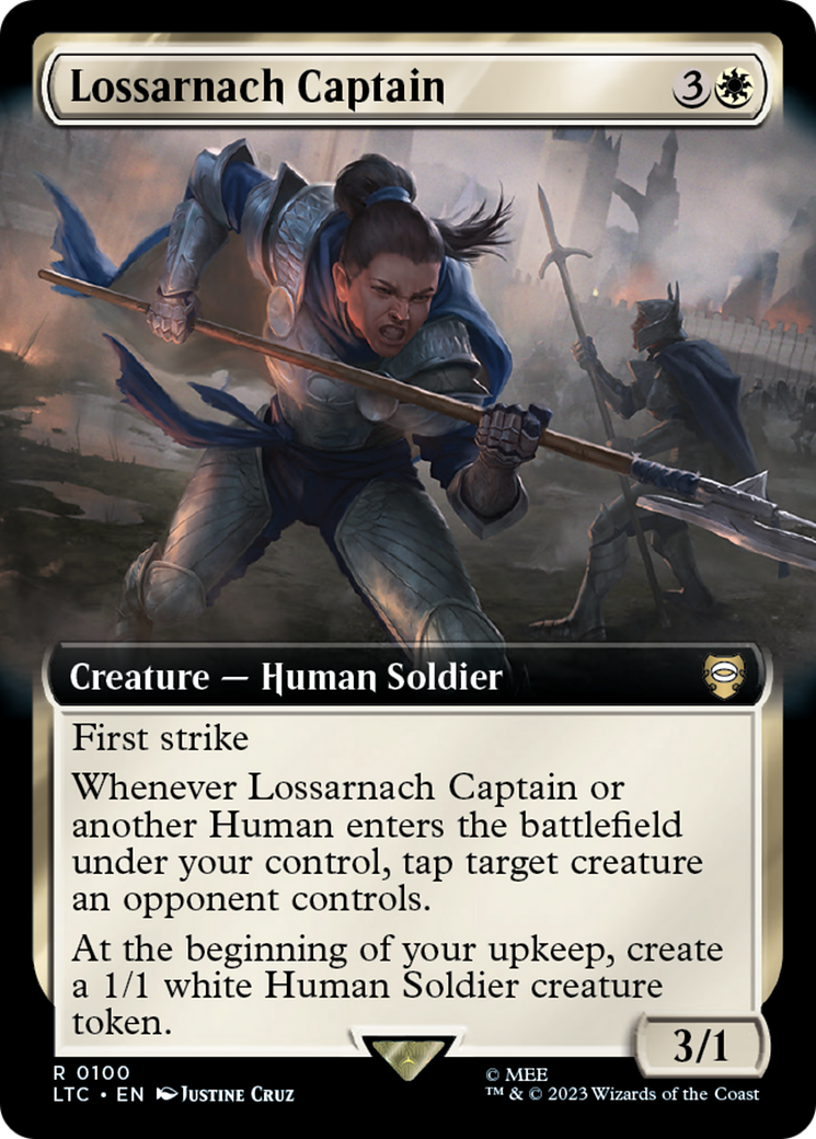 Lossarnach Captain (LTC-100) (Extended Art) (Foil)