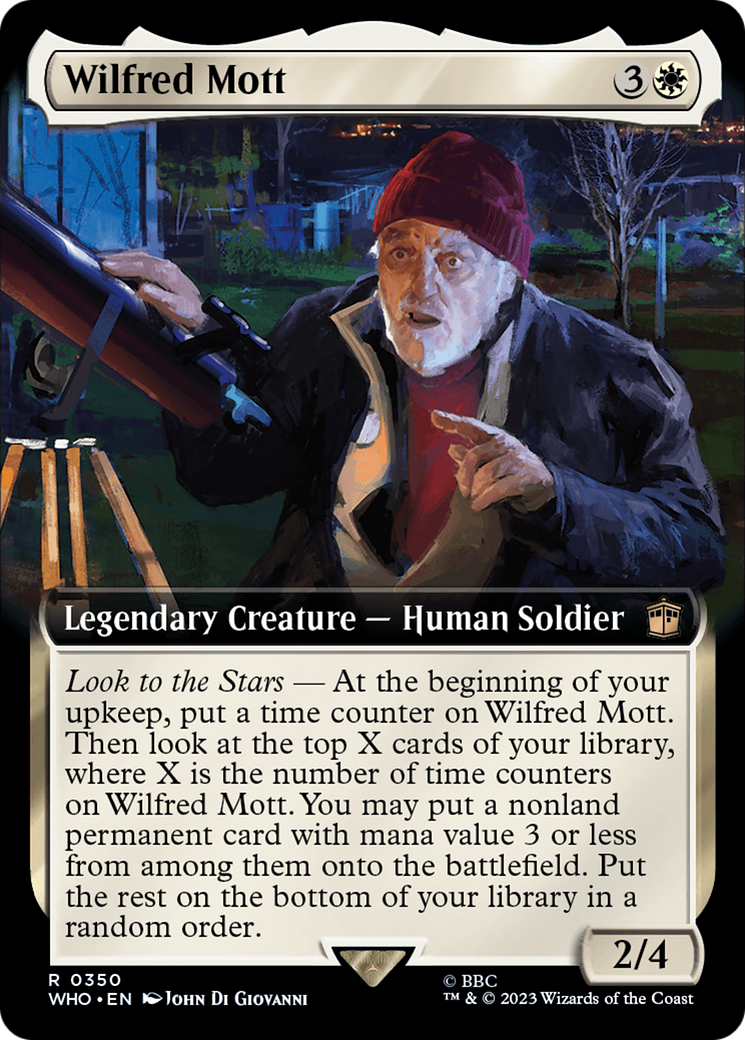 Wilfred Mott (WHO-350) (Extended Art) (Foil)