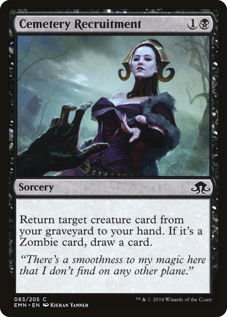 Cemetery Recruitment (EMN-083) (Foil)