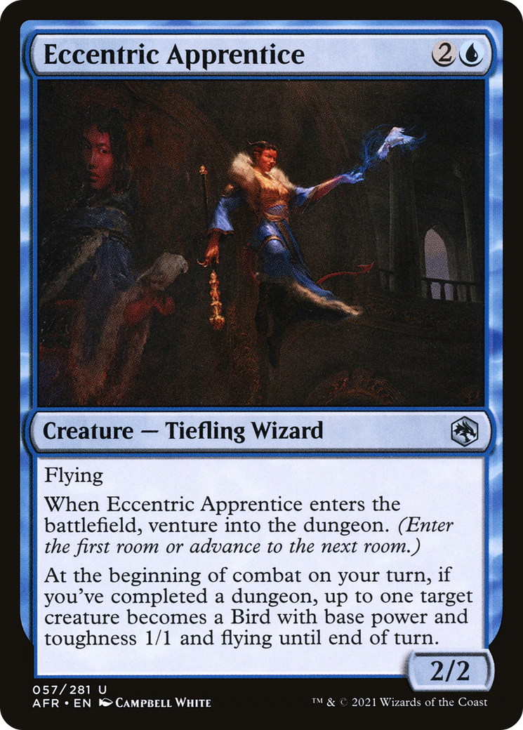 Eccentric Apprentice (AFR-057) (Foil)