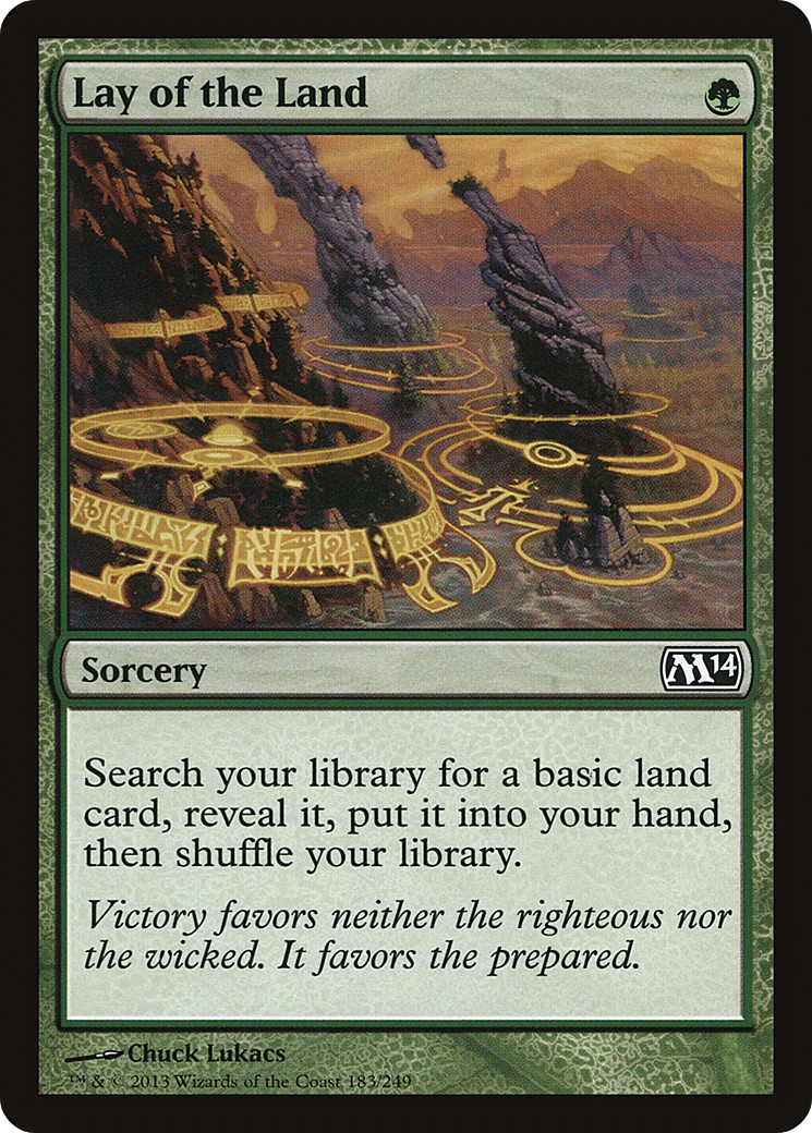 Lay of the Land (M14-183) (Foil)