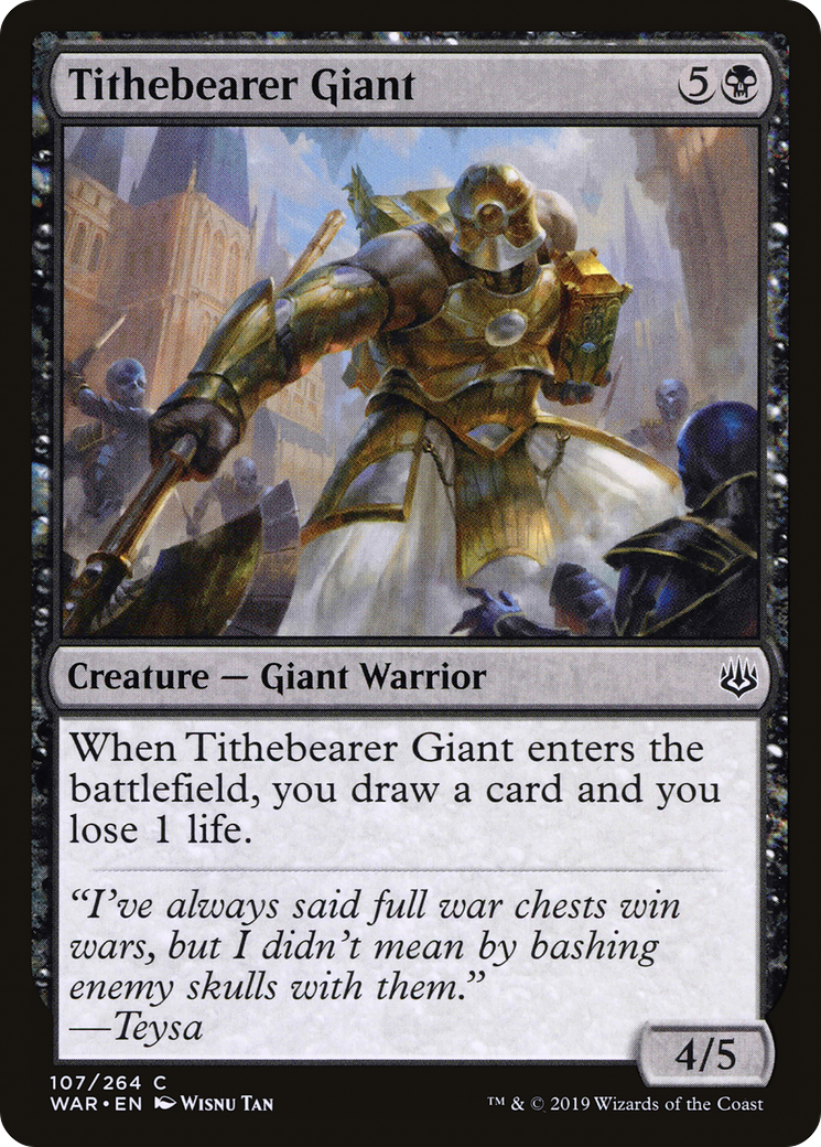 Tithebearer Giant (WAR-107) (Foil)