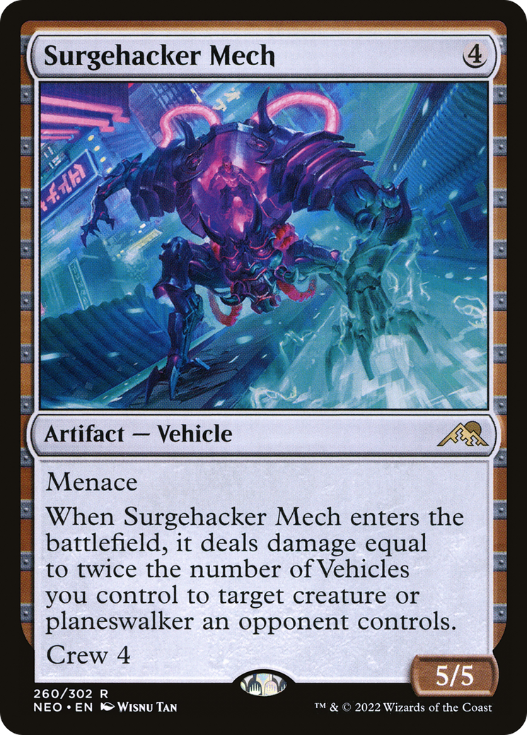 Surgehacker Mech (NEO-260) (Foil)