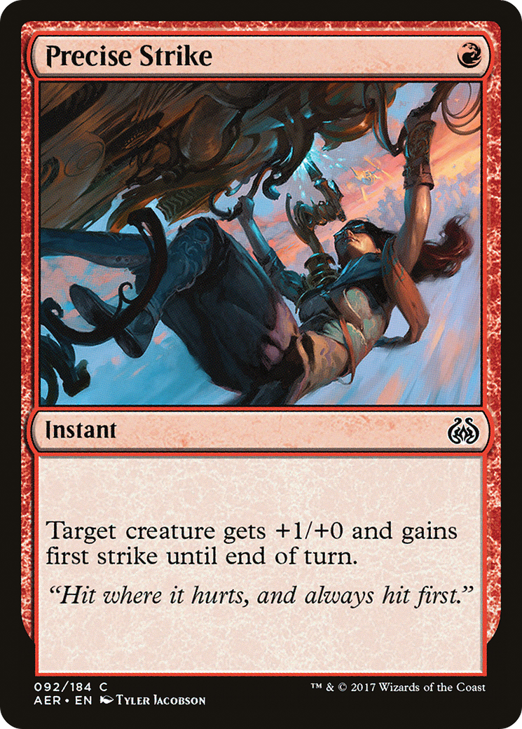 Precise Strike (AER-092) (Foil)