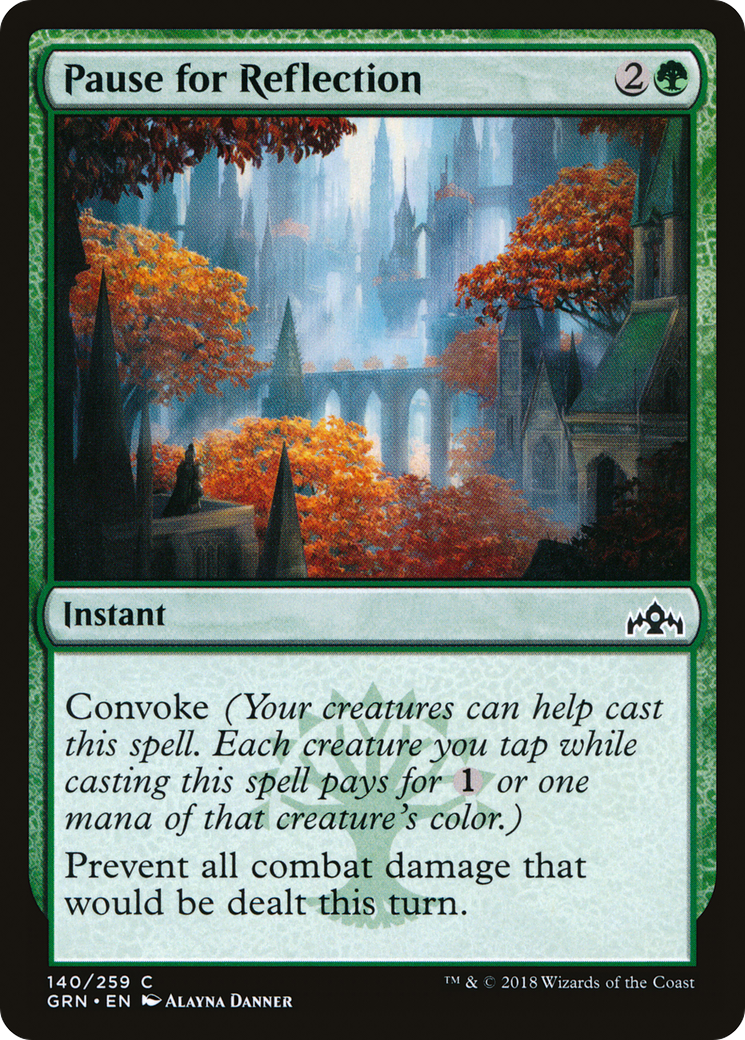 Pause for Reflection (GRN-140) (Foil)