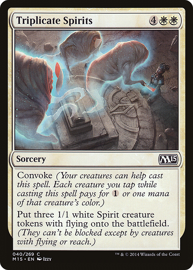 Triplicate Spirits (M15-040)